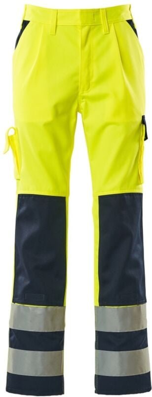Thumbnail - Mascot SAFE COMPETE Warnschutzhose Olinda Gr. 28 gelb/marine