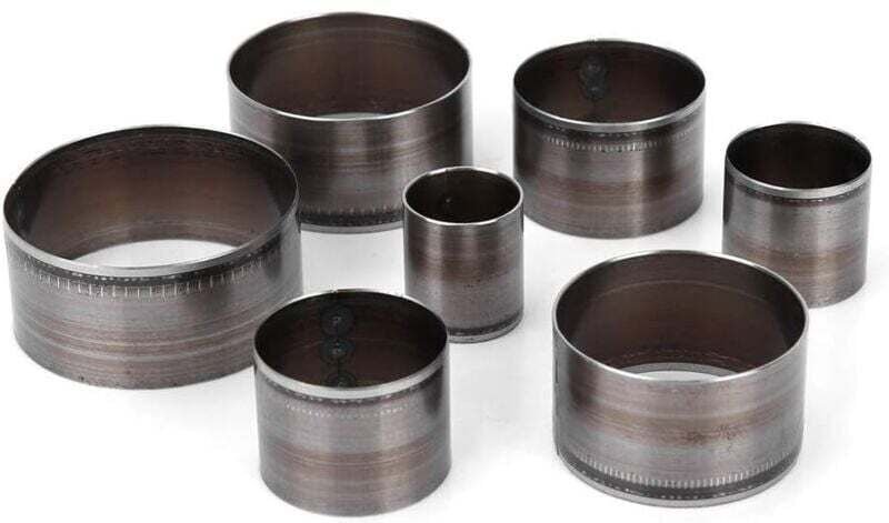 Thumbnail - Rundstanzer Set zum Lederstanzen, 7er Set Lederschneidewerkzeuge, Rundlocher aus Stahl, 20mm/25mm/30mm/35mm/40mm/45mm/50...
