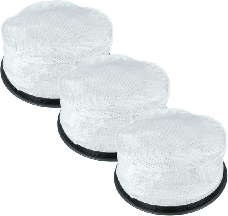 3x Rundfilter kompatibel mit Numatic het 200 p, HET-200A, het 200, hrp 200, HVR-200M, HHR-200, HVR-200A, Hetty, hvn 200,...