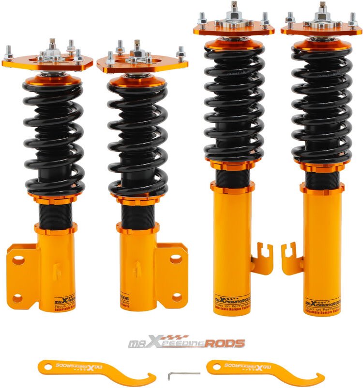 Maxpeedingrods - Sport-Gewindefahrwerk Dämpfung Einstellbar for Subaru Impreza wrx GC8 1992-2000