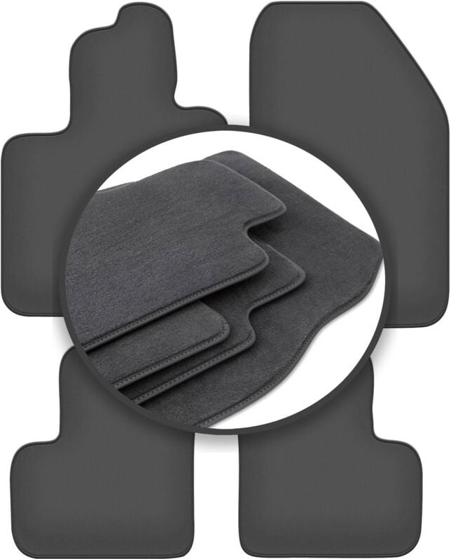 Premium-Fußmatten für: Fiat 500X Crossover (2014-2018)