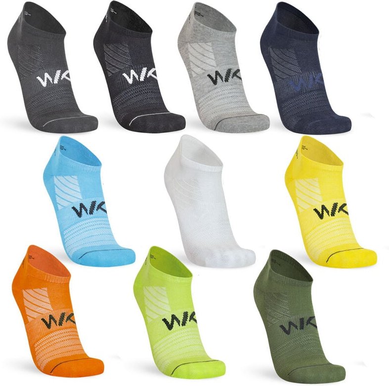 Enjoy Kurze technische Arbeitssocken - 36/39 - Grau - Worik