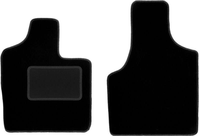 Vordere Matten schwarz für: Chrysler Voyager IV Minivan (2000-2008)