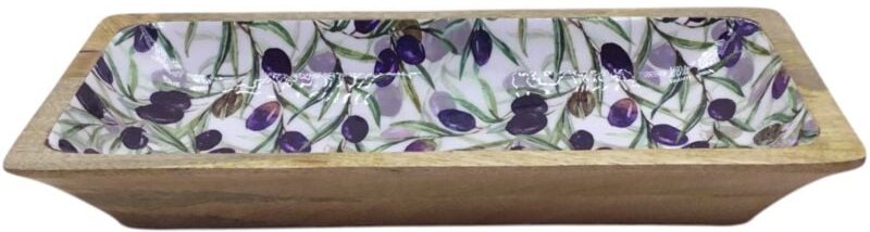 Signes Grimalt - Elegantes Holztablett zum Servieren und Dekorieren, ideal für Veranstaltungen und den täglichen Gebrauc...