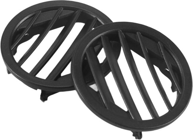 Tlily - Auto Links und Rechts Armaturenbrett ein / c LüFtungsgitter Schwarz für - X204 2009-2015