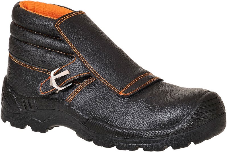 Hochsicherheitsstahlkappenstiefel Schweißer S3 HRO Schwarz 44