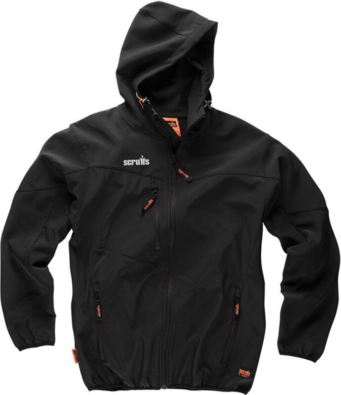 Softshelljacke "Worker", schwarz Größe xxl