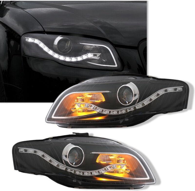 Viking Choice - Scheinwerfer mit Standlicht audi A4 B7 11 04-03 08 schwarz