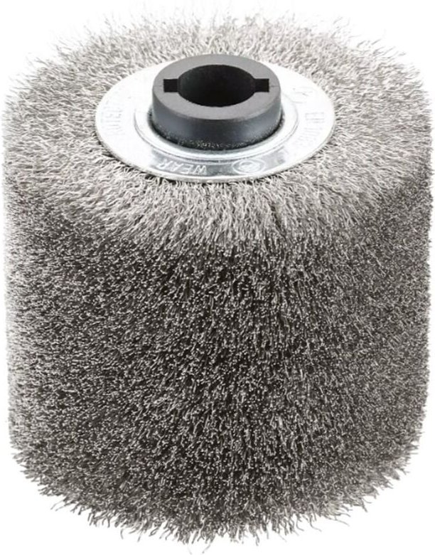 Flex - Litzendrahtbürste Edelstahl bw-inox D100/85 für Bürstmaschine 465151 Eiche