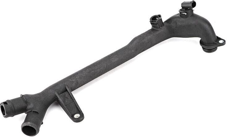 Jeffergarden Motorheizungs-Ansaugkühlmittelschlauch 2712001552 abs Schwarzes Kühlmittelwasserrohr mit Sensor