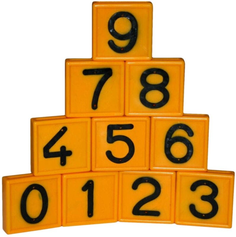 Kuhgurtel markierungsnummer nr 0 gelb