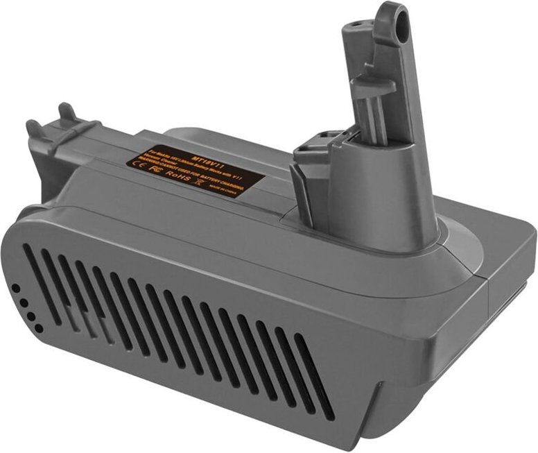 MT18V11 Adapter für 18V Lithium-Batterie zu V11 Staubsauger, Ersetzen