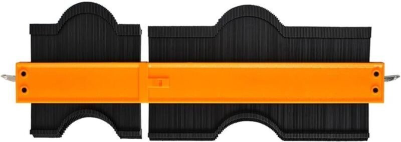 Steckbare Profillehre (10+5 Zoll), Präziser Duplizierer für unregelmäßige Formen zum Schweißen, Konturmarkierungswerkzeu...