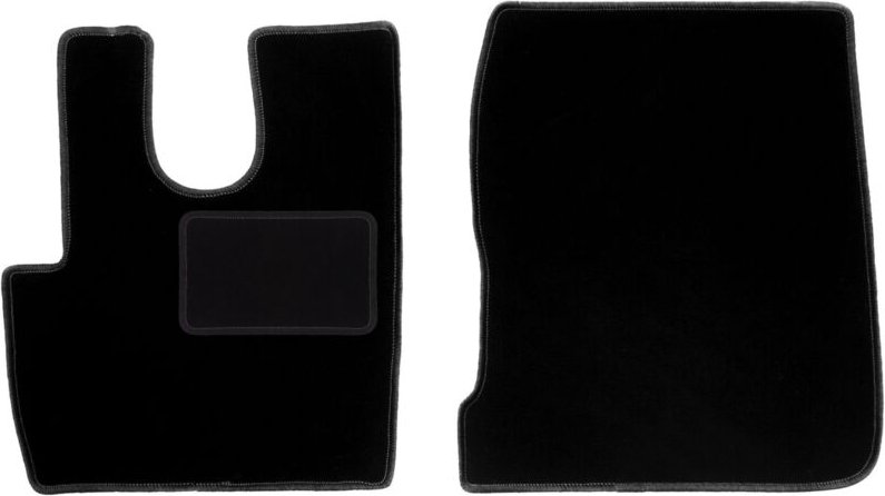 Schwarze Veloursmatten für: DAF CF-LKW (2014-)