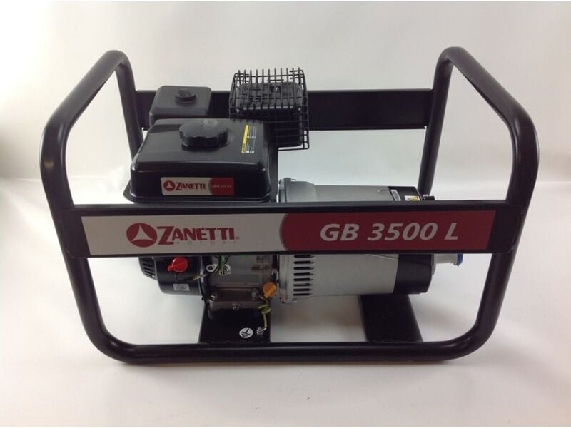 Gebrauchter ZANETTI GB3500L 3,5kVA 230V tragbarer Benzin-Stromerzeuger