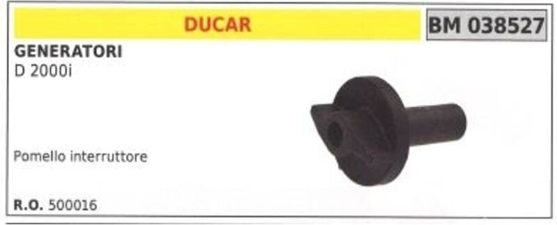 DUCAR Umschalttafel für Generator D 2000i