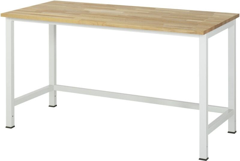 Werktisch Buche-Massiv-Platte BxTxH 1500x800x825 mm - RAU