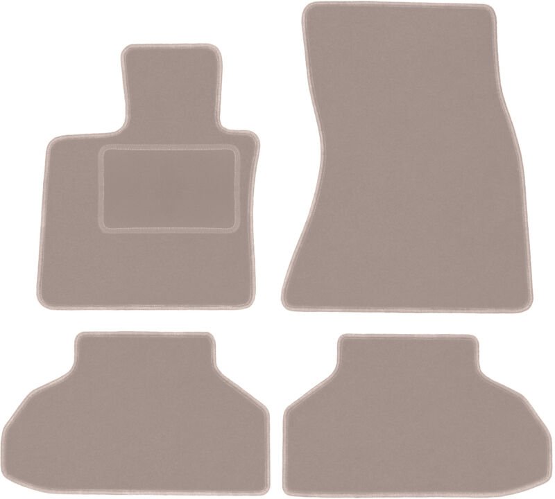 Beige Velours-Fußmatten für: BMW X6 F16 SUV (2014-)
