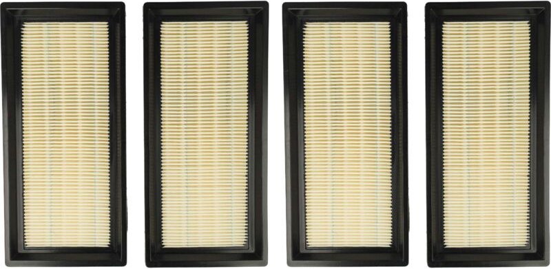 Filterset 4x Staubsaugerfilter kompatibel mit Nilfisk Alto Attix 50-2H pc, 50-2H xc, 50-2M pc, 50-2M xc Staubsauger - Ha...