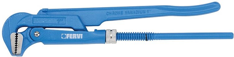 Wasserpumpezange 90° rohrzange 580 mm eckrohrzange zange Fervi 0227/580