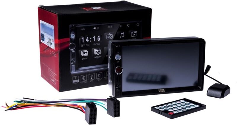 7"-Autoradio mit Bluetooth, GPS und PhoneLink – Touchscreen