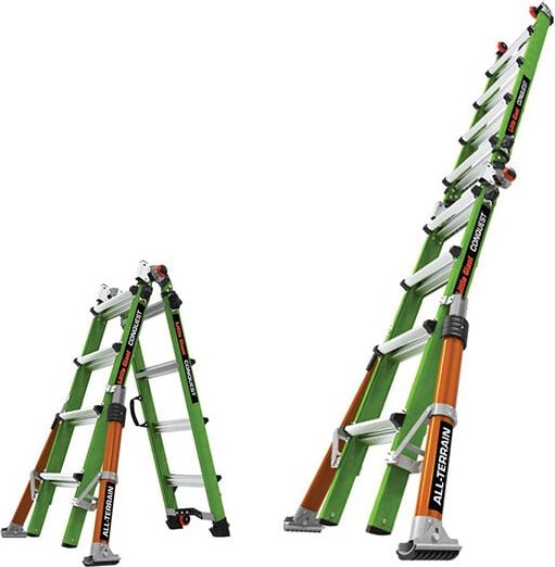 Mehrzweckleiter aus glasfaserverstärktem Kunststoff (GFK) Combo - LIG-17107