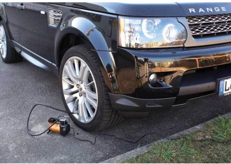 Unitec - Mini Kompressor 12 Volt 7 bar Auto kfz Druckluft Elektrische Luftpumpe