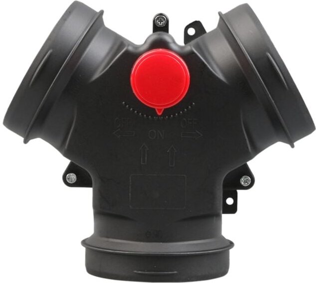 Thumbnail - Tlily - 90MM Ventilklappe Einstellbare Luftheizung Entlüftungskanäle T-Abzweigverteiler Rohrverbinder für Auto-LKW-Campe...