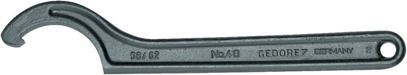 Gedore - Hakenschlüssel, din 1810 Form a, 45-50 mm - 40 45-50