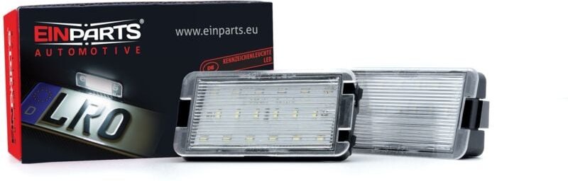 Thumbnail - LED-Kennzeichenbeleuchtung, 6000 K, kaltweiß, 12 V, CANBUS für Seat Altea, Arosa, Ibiza II/III/IV, Cordoba I/II, Leon, T...