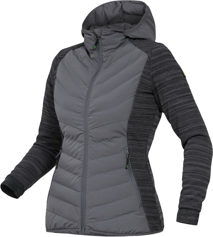 Leibwächter Hybridjacke Damen cadhyj Gr. 40 grau