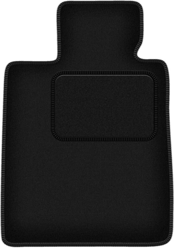 Fahrermatte schwarz für: BMW 7 G11 Limousine kurz (2015-)