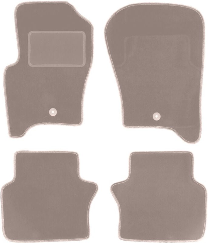 Beige Veloursmatten für: Range Rover Sport I SUV (2005-2012)