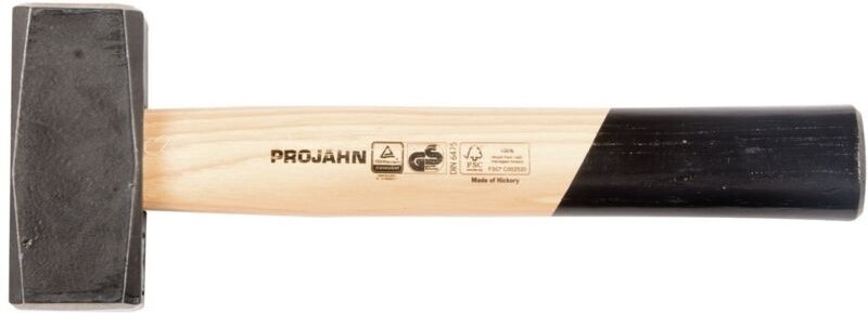 Projahn Handfäustel mit Holzstiel 1.000g