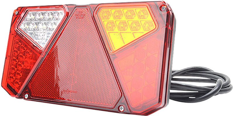 Anhänger-Rückleuchte Offene Kabelenden Blinker, Bremslicht, Rückleuchte, Reflektor, Nebelsch - Secorüt