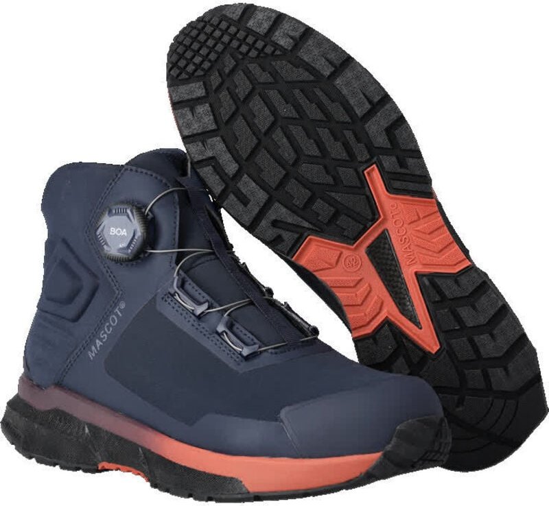 Mascot Safety Stiefel FOOTWEAR CUSTOMIZED F1681-704 Gr. 1044 dark navy/bordeaux