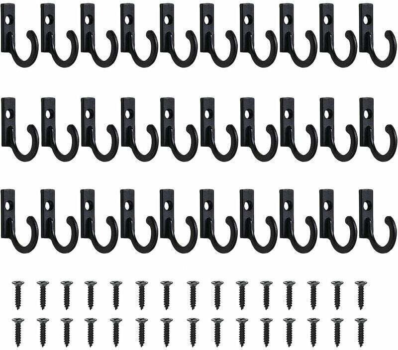 Odipie - Kleine Vintage-Haken, Wandhalterung für Schlüsselhalter, Hängehaken, Schmuckhaken, Schlüsselhaken für Kleidung,...