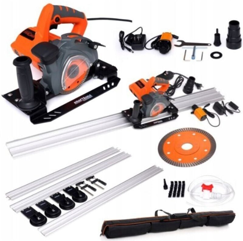 Elektrisch Fliesenschneider 1600W Fliesenschneidmaschine Handfliesenschneider Fliesensäge Maximale Schnittlänge 3600 mm