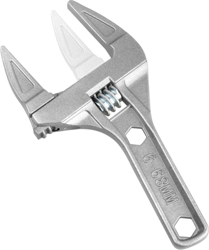 Qiyao - Clé à molette 6-68 mm Clé à molette courte Tige ouvertures de grande Ultra Fine et légère et plombier Clé à outi...