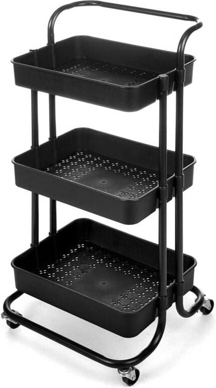 Regal auf Rädern essentials, 42 x 35,5 x 86 cm