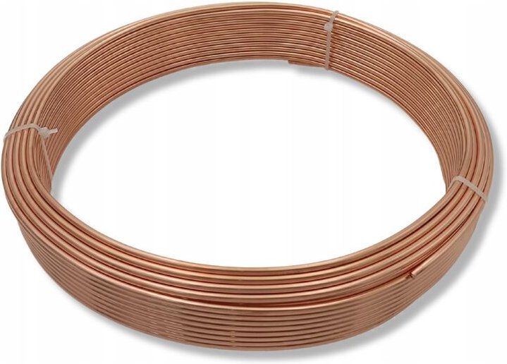 50 m – Weiches Kupferrohr 6,0 x 0,8 – Starre Kraftstoffleitungen.