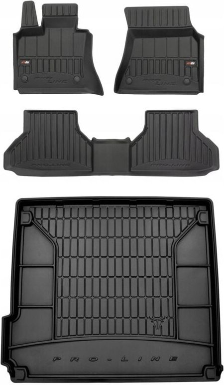 Thumbnail - 3D SET Fußmatten und Kofferraummatte BMW X5 E70 2006-2013
