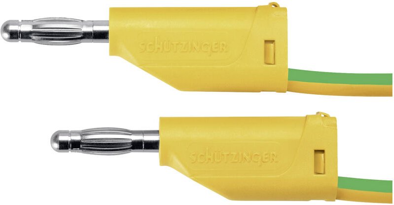 Messleitung 100 cm Grün-Gelb 1 St. - Schützinger