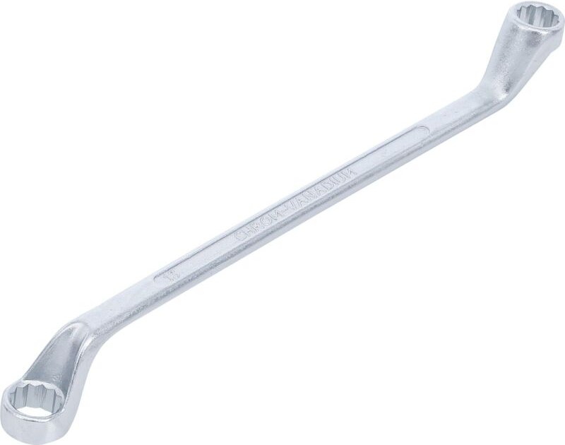 Bgs Doppel-Ringschlüssel gekröpft sw 12 x 13 mm - 1214-12x13