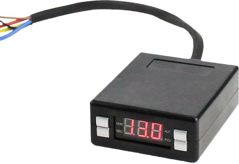 Thumbnail - Woosien - Automobil-Turbo-Timer, programmierbar, Box-Stil, digitale LED-Anzeige, Zeitverzögerung, Lüfter zum Motor