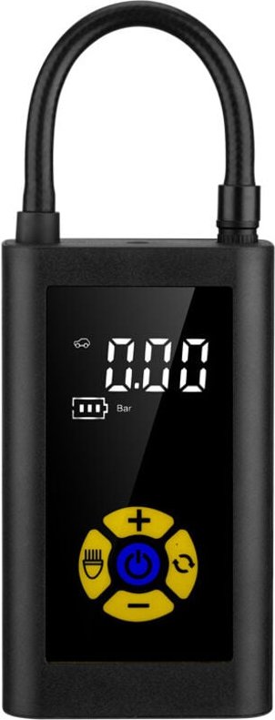 Thumbnail - Tragbarer Luftkompressor, 2023 Neue Version Autoreifenfüller Fahrradpumpe Mini-Autokompressor Digitales LCD-Display, 150...