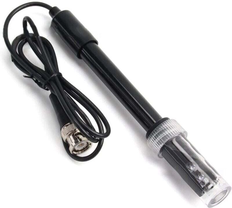 PH-Sonde, BNC-PH-Elektrode, PH-Elektrodensonde mit BNC-Stecker, 0-14 PH-Sonde, austauschbare PH-Elektrodensonde für PH-T...