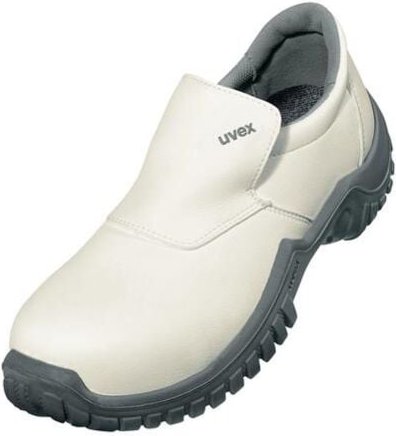 Uvex - xenova hygiene Sicherheitshalbschuh S2 Slipper 6962.8 weiß Gr.36