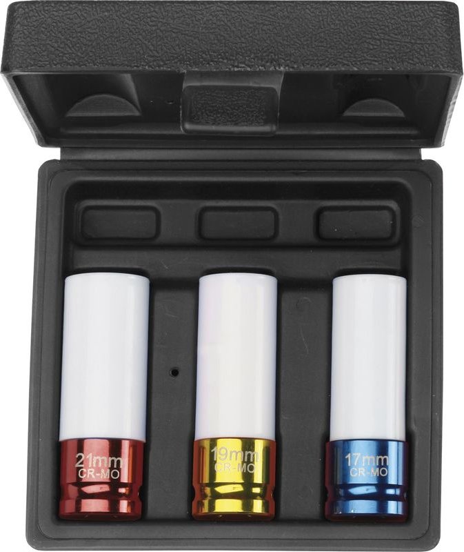 WGB - Kraft-Schoneinsatz-Satz 3319 kk 1/2' DIN3121 3-teilig