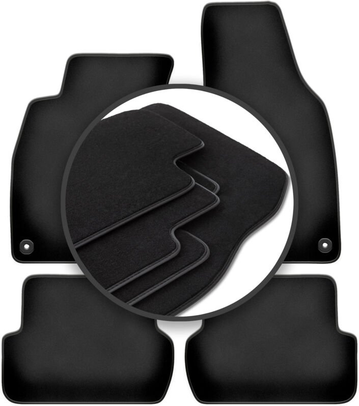 Premium Autoteppiche für: Audi A4 B7 Limousine, Kombi, Avant (2001-2004)